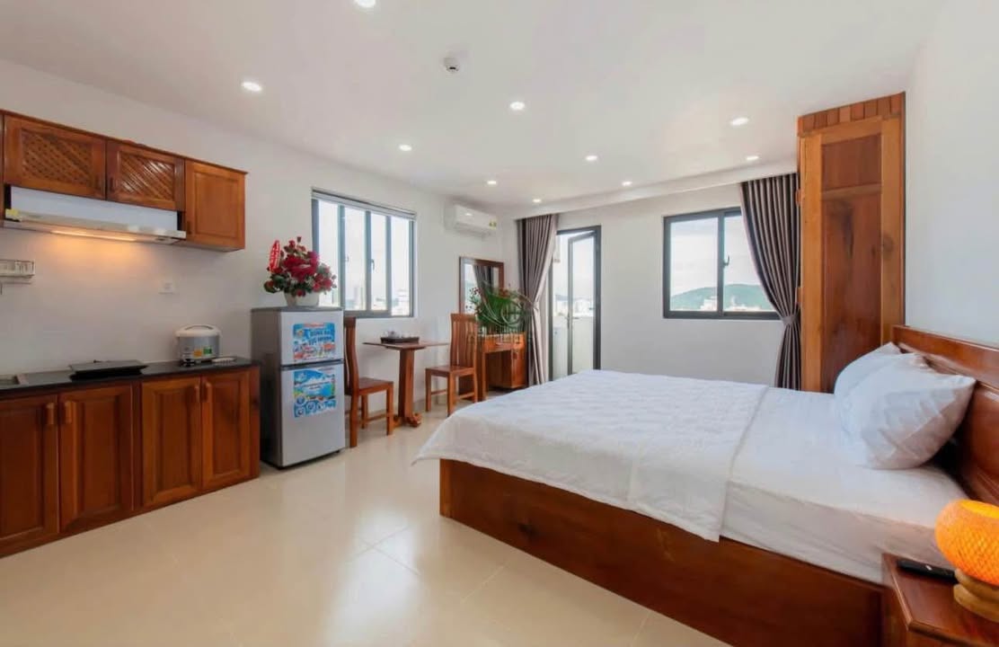 Căn hộ Studio khu Phước Long Nha Trang 33m² giá 4.6 triệu - Không gian sống thoải mái!