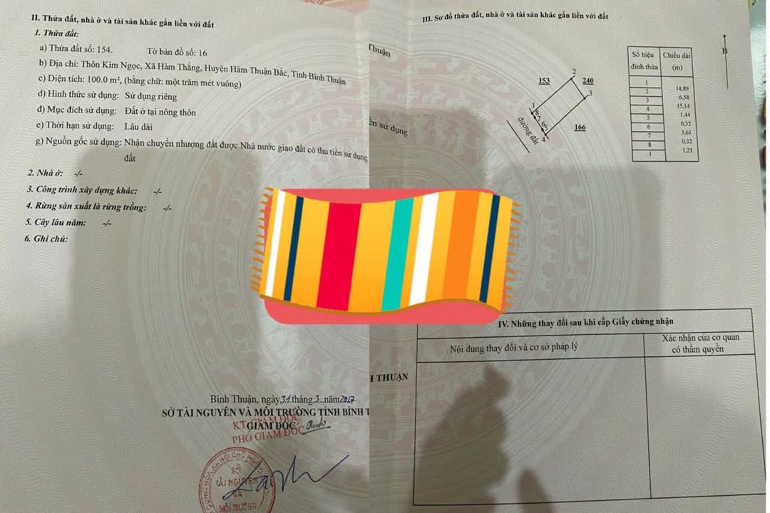 Đất thổ cư 200m² tại Hàm Thắng, Bình Thuận - Mua 1 Tặng 1 hấp dẫn!