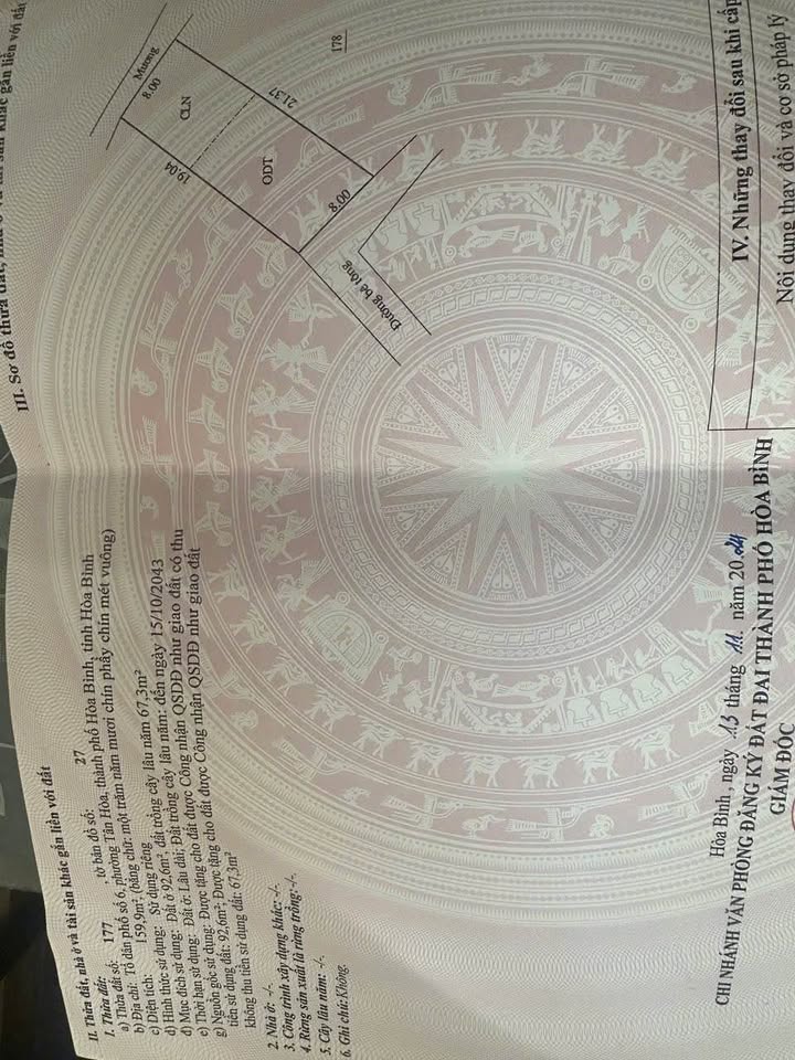 Đất nền Tân Hòa 160m² giá 2 tỷ - Ô tô đỗ cửa, vị trí đẹp!