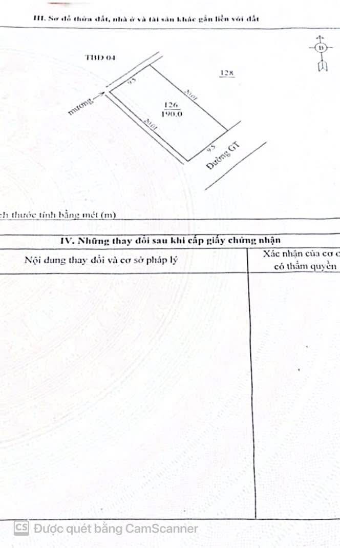 Lô đất diện tích 190m² tại Xóm 1, Diễn Phúc giá 2 tỷ - Đầu tư sinh lời ngay!
