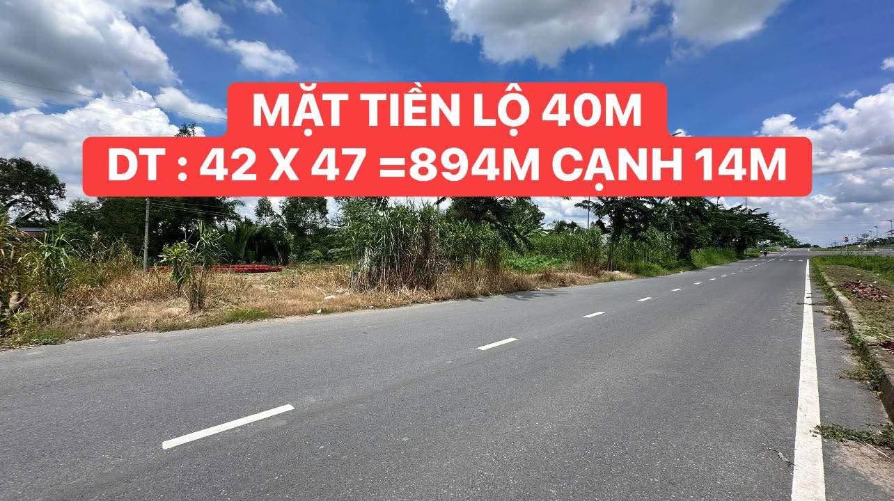 Đất mặt tiền đường Lê Phước Thọ, Long Tuyền, 884m² - Cơ hội đầu tư vàng!