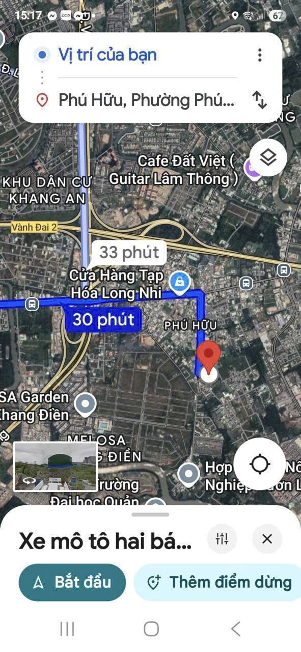 Đất nền 39J Gò Cát, Thủ Đức 74m² giá 3.8 tỷ - Khu dân cư đông đúc, xây dựng tự do!