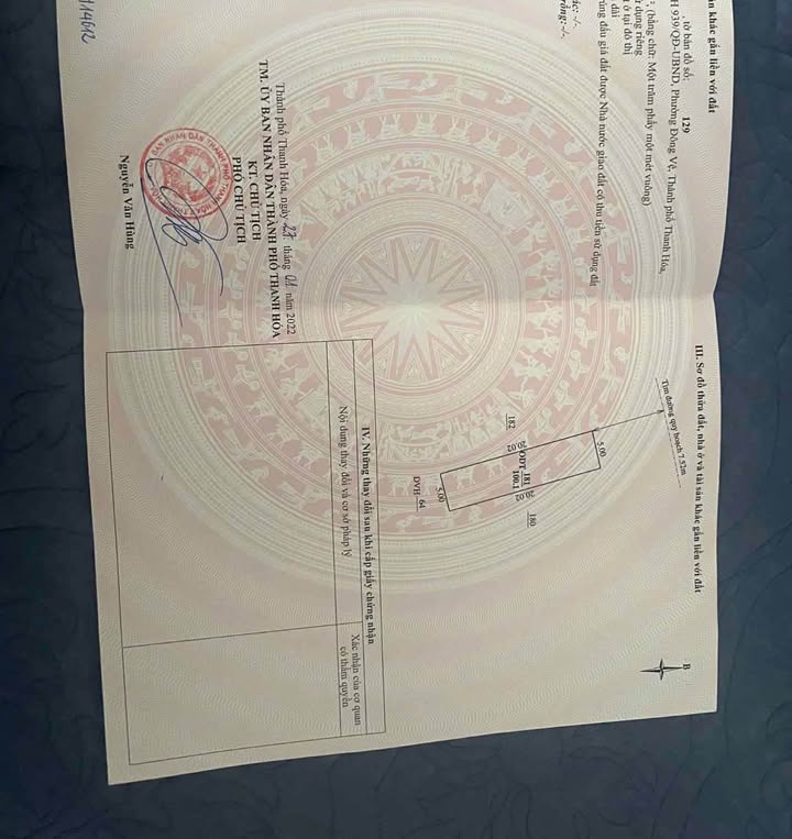 Đất liền kề tại phường Đông Vệ, Thành phố Thanh Hóa 284m² - Pháp lý rõ ràng, kinh doanh thuận lợi!