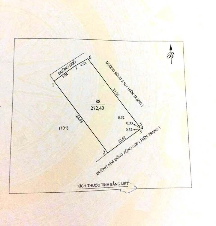 Đất nền góc mặt đường Kim Đồng 272m² giá 16 tỷ - Đầu tư sinh lời ngay!