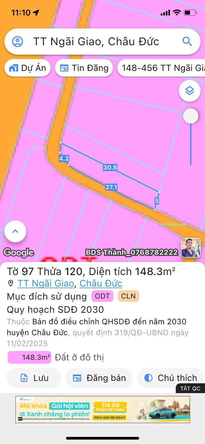 Đất thổ cư 150m² hẻm bê tông Hồ Tùng Mậu, Quận 1 - Giá chỉ 1.05 tỷ!