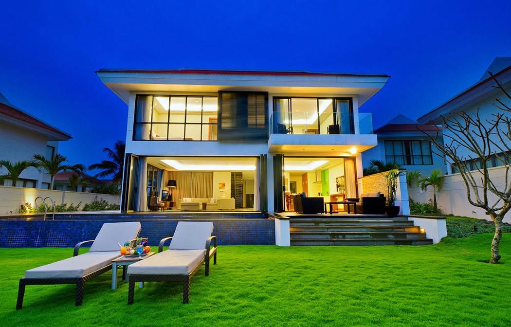 Biệt thự Ocean Villas Đà Nẵng 3PN giá 73 triệu - Hồ bơi riêng, view sông tuyệt đẹp!