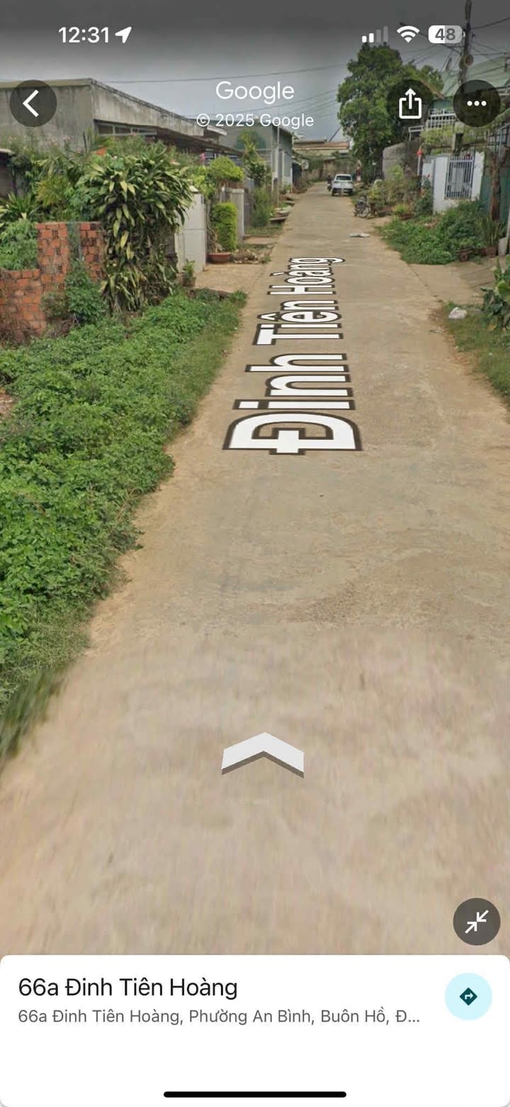 Đất mặt tiền Đinh Tiên Hoàng Buôn Hồ 150m² giá 1.99 tỷ - Vị trí đắc địa cho kinh doanh!