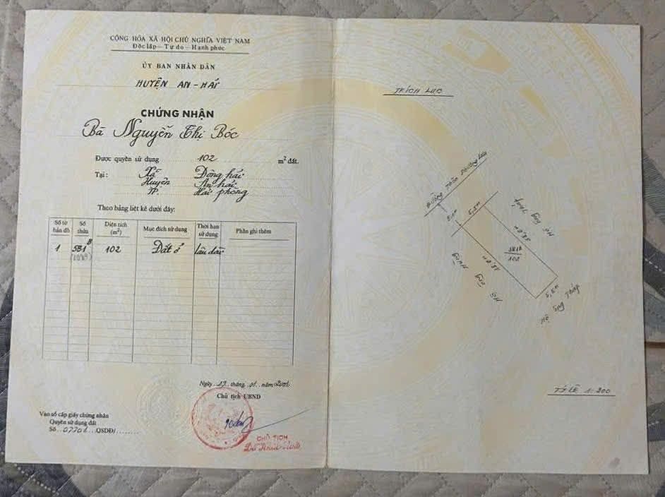 Đất nền mặt đường Liên Khu, Đông Hải 1, 102m² giá 5.1 tỷ - Cơ hội đầu tư tuyệt vời!