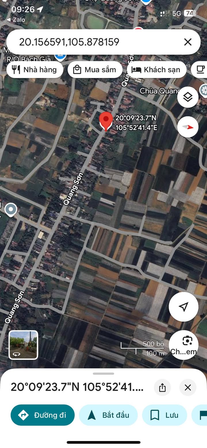 Đất nền mặt đường Quang Sơn, Tam Điệp 120m² - Đầu tư sinh lời ngay!