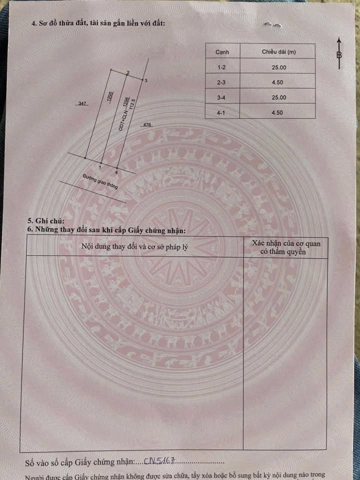 Đất nền Vĩnh Yên 225m² giá 4 tỷ - Tiềm năng đầu tư sinh lời cao!