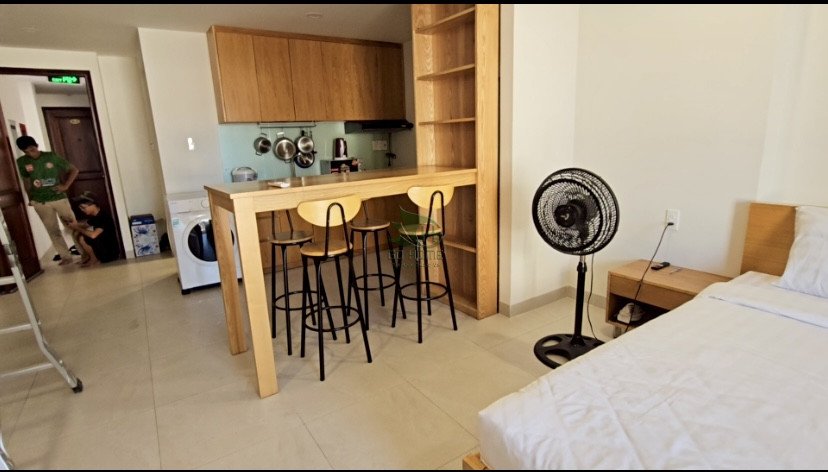 Căn hộ studio Tân Lập Nha Trang 40m² giá 7,5 triệu - Ban công thoáng đãng, đầy đủ tiện nghi!