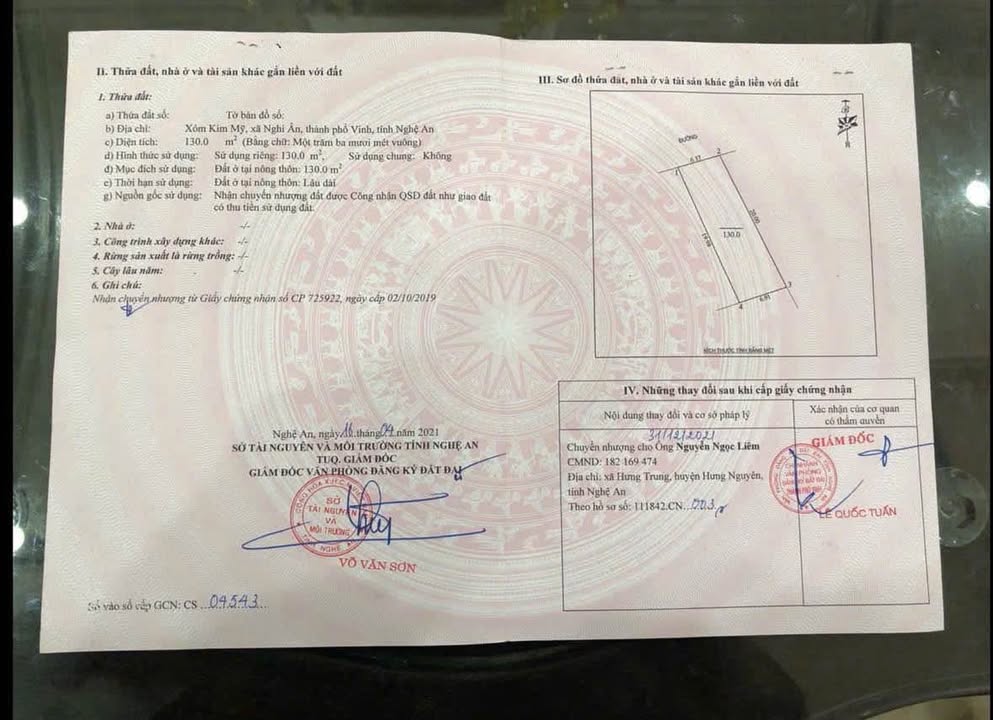 Đất nền xóm Kim Mỹ, xã Nghi Ân, 130m² giá 3.15 tỷ - Cơ hội đầu tư hấp dẫn!