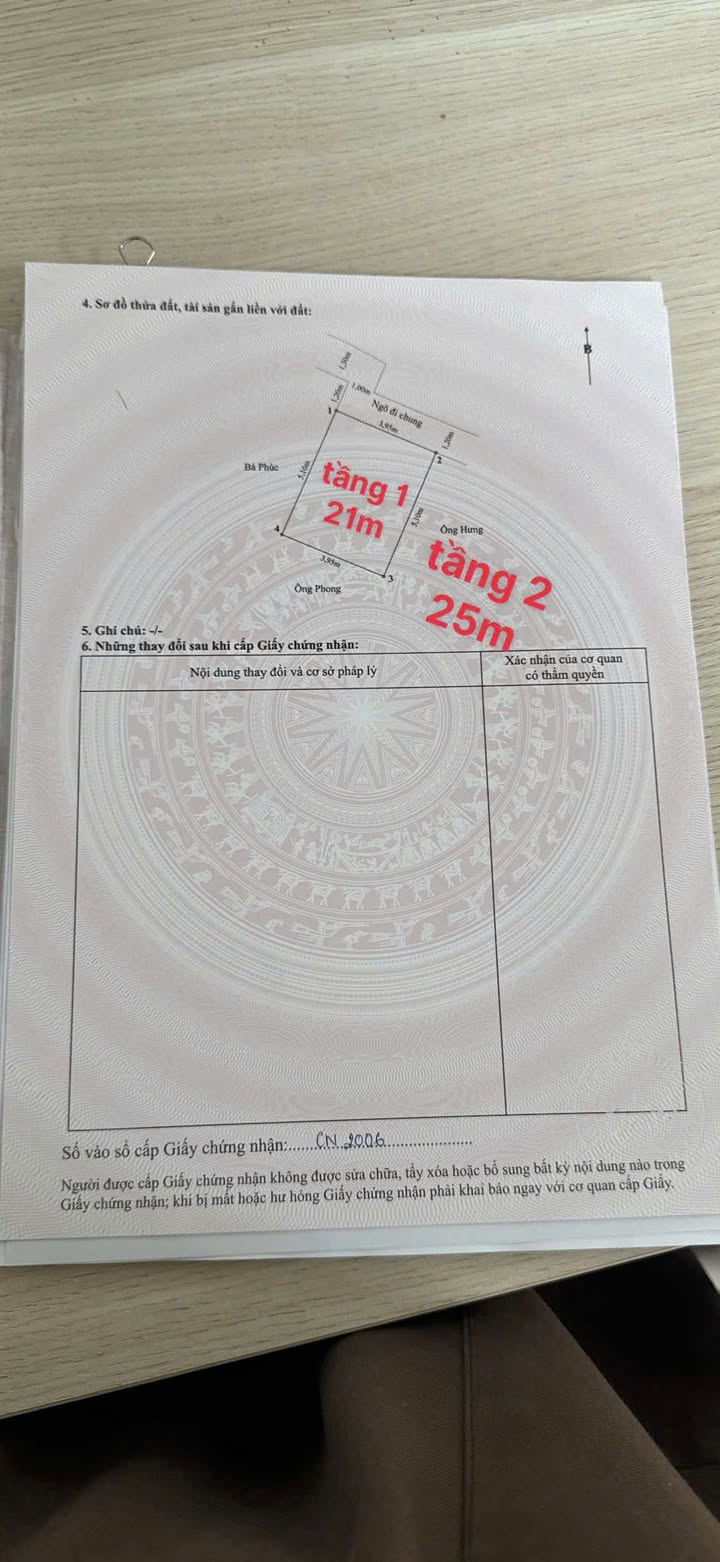 Nhà phố Dư Hàng, Lê Chân, Hải Phòng 21m² giá 1.198 tỷ - Sổ đỏ chính chủ!