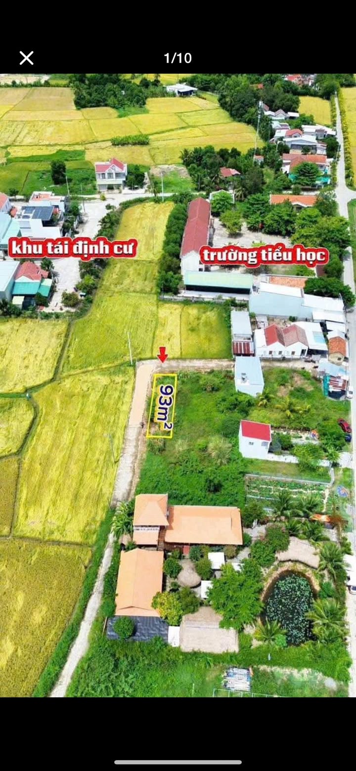 Đất lô góc Võ Kiện, Diên An 93m² giá 1.79 tỷ - Đầu tư sinh lời tốt!