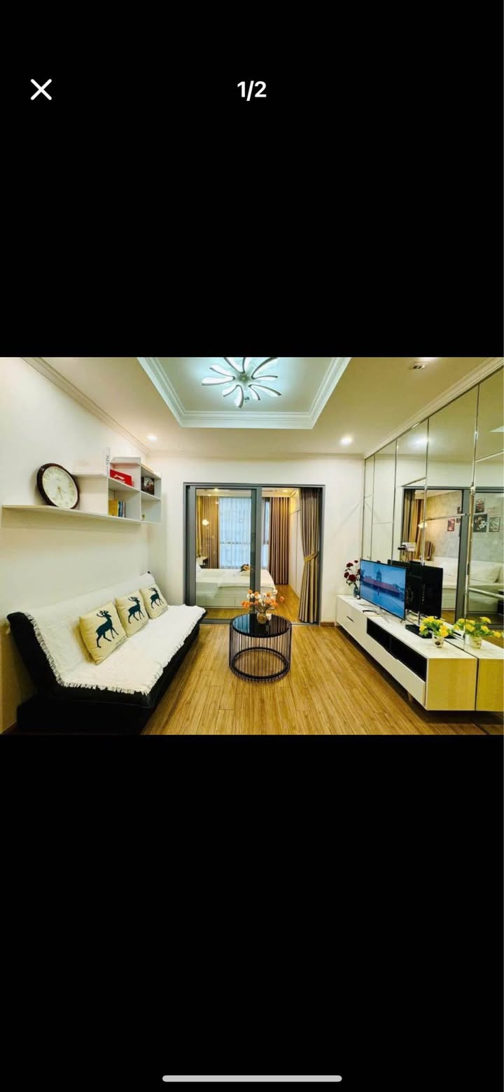 Căn hộ 2PN Times City Vĩnh Tuy 82m² giá 16 triệu - Full đồ nội thất đẹp