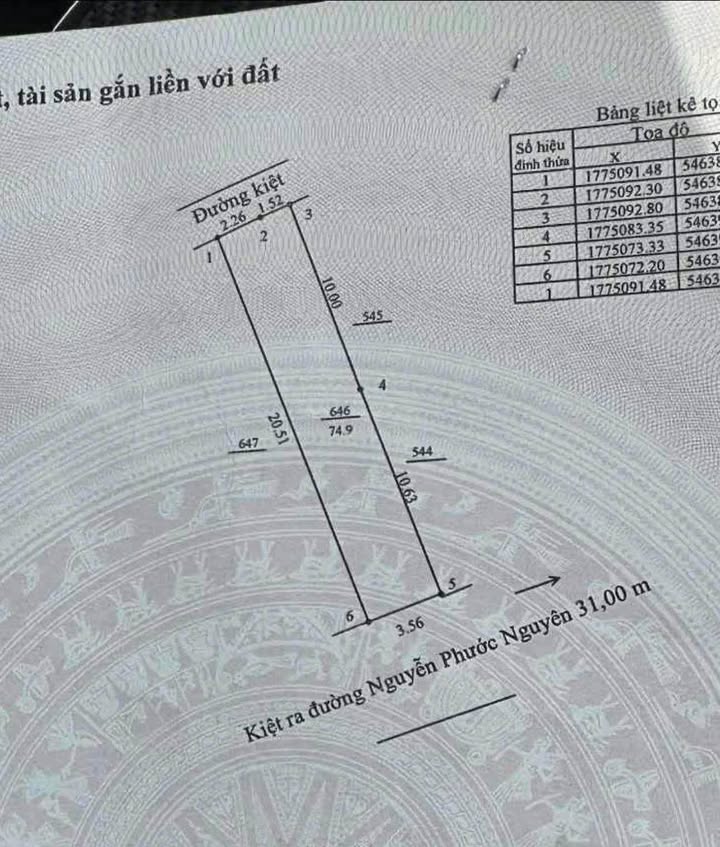 Đất nền 75m² K436 Nguyễn Phước Nguyên - Thanh Khê chỉ 3.89 tỷ, thương lượng!