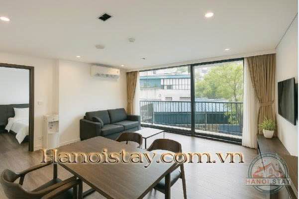 Căn hộ 1 phòng ngủ Tô Ngọc Vân, Tây Hồ 55m² giá 12.5 triệu - Không gian sống lý tưởng ngay ven hồ!