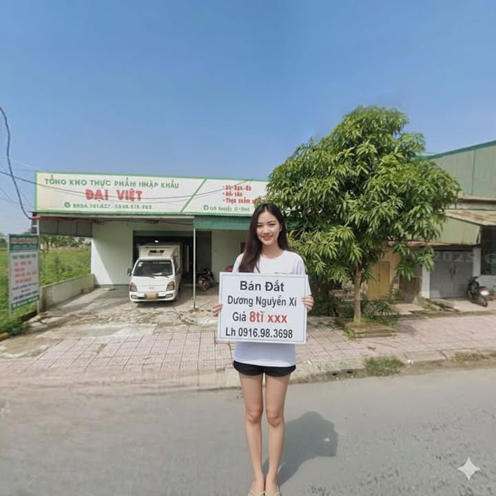 Đất mặt tiền đường Nguyễn Xí Thạch Tân 200m² giá 8 tỷ - Cơ hội đầu tư tuyệt vời!