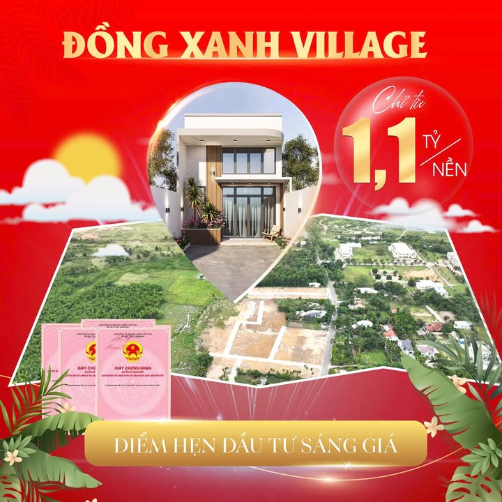 Đất nền Hòa Tiến, Hòa Vang 122m² giá chỉ 1.1 tỷ - Đầu tư thông minh!