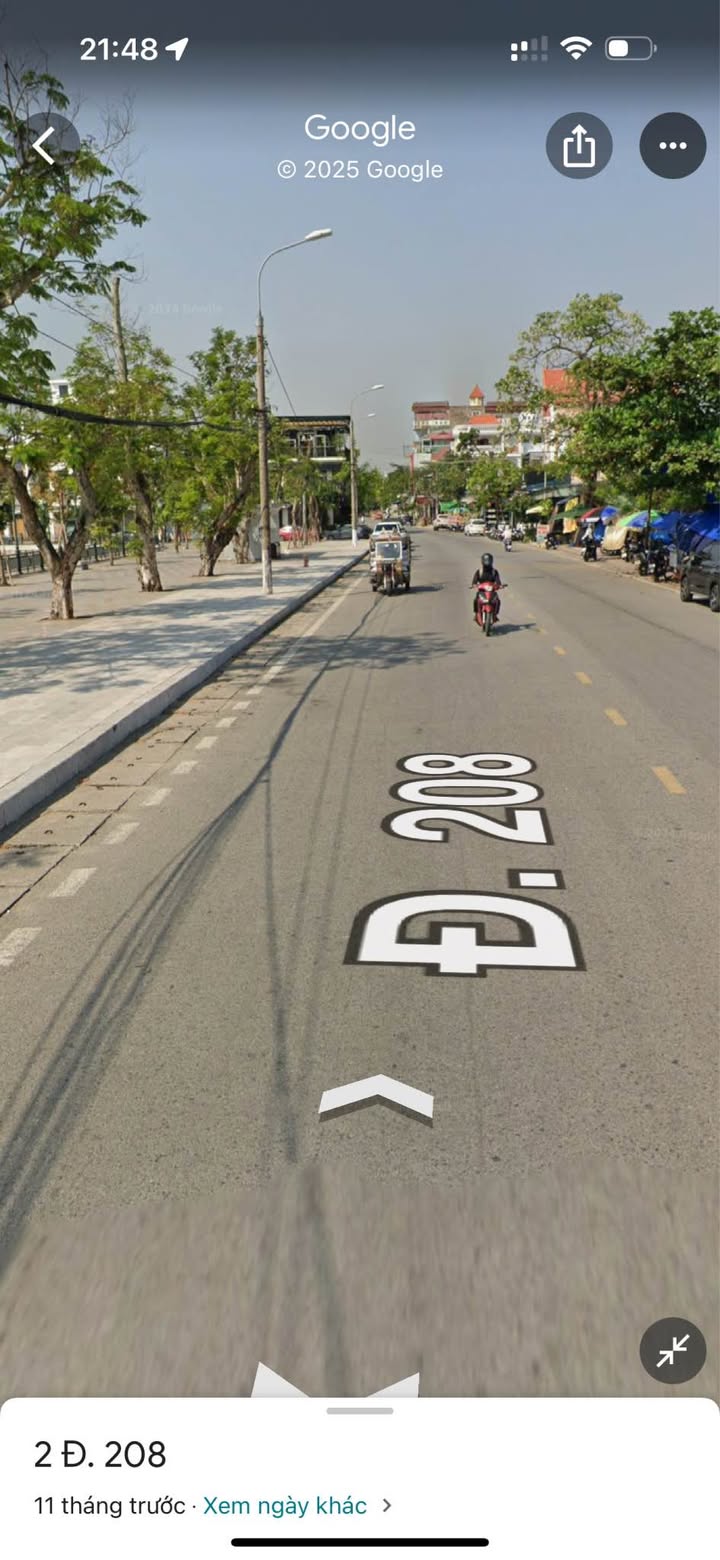 Đất nền liền kề mặt đường 208, Hải Phòng 84m² - Vị trí đắc địa gần công viên hồ Rế!