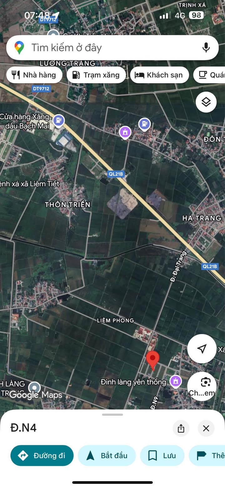 Đất nền KDG Liêm Phong, Thanh Liêm 85m² giá 1.8 tỷ - Sổ đỏ chính chủ