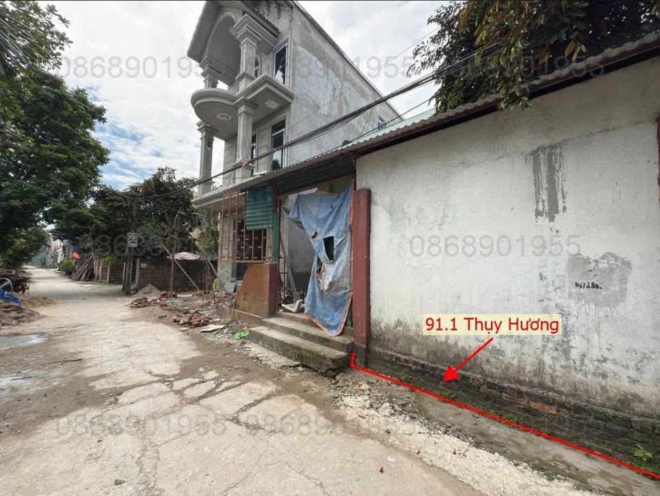 Đất thổ cư 91m² tại xã Thụy Hương, Chương Mỹ giá 3 tỷ - Vị trí đắc địa, ô tô vào tận nơi!