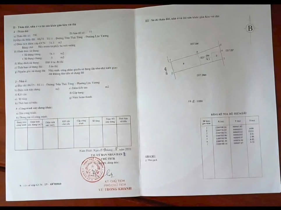 Đất mặt hồ Lộc Vượng, Nam Định 74.3m² giá 4.07 tỷ - Vị trí đắc địa trước công viên!