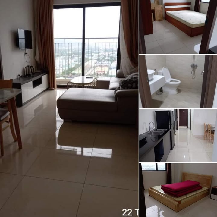 Căn hộ Ecolife Quy Nhơn 2PN giá 5.5 triệu - Full nội thất đẹp!