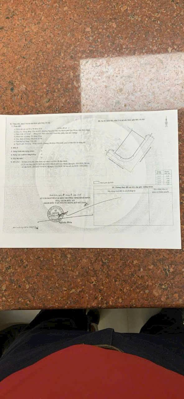 Đất góc 2 mặt tiền đường Nguyễn Như Đỗ, Quy Nhơn, 158m² giá 20 tỷ - Cơ hội đầu tư vàng!