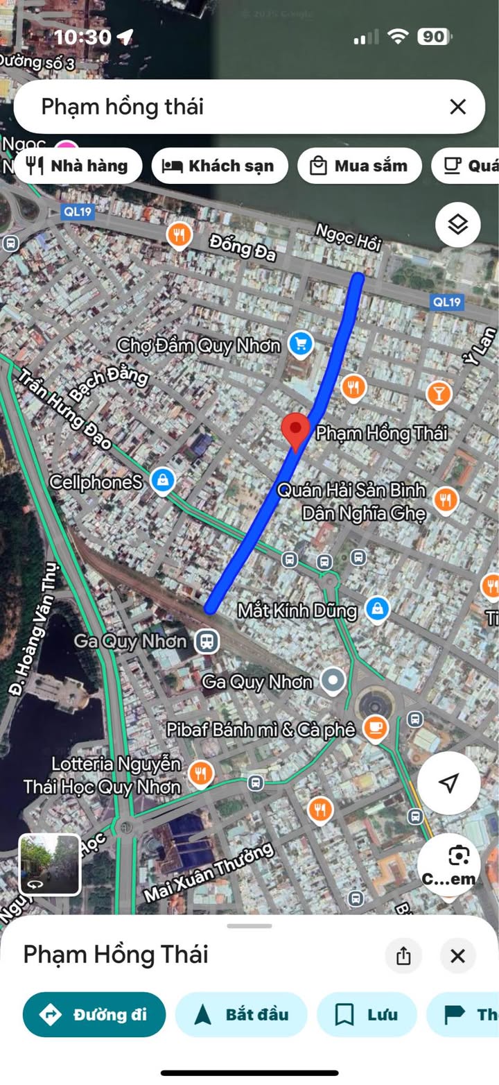 Nhà mặt tiền Phạm Hồng Thái, Quy Nhơn 50m² giá 7 triệu - Đầu tư sinh lời ngay!