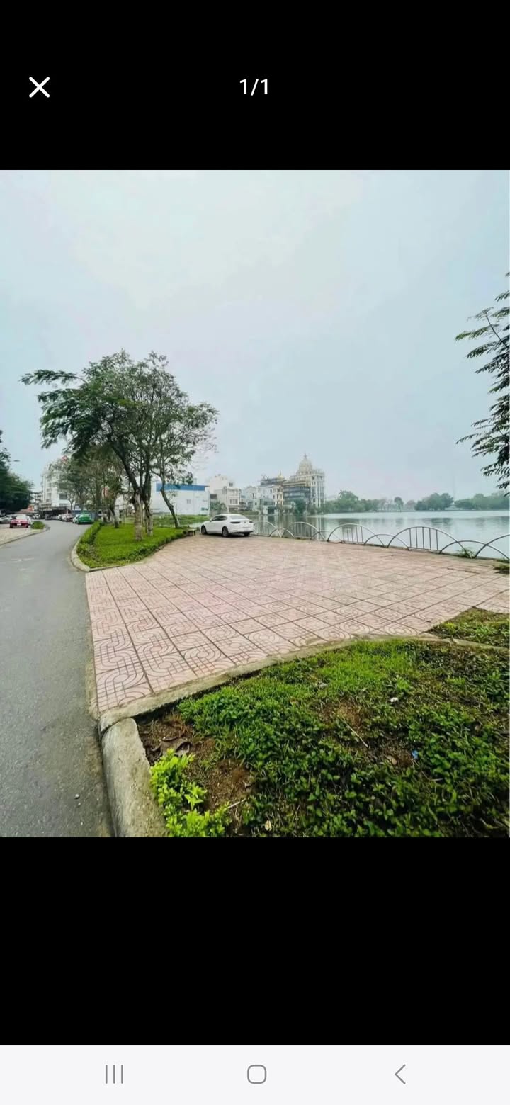 Đất mặt hồ Lộc Vượng, Nam Định 75m² giá 4.1 tỷ - Cơ hội đầu tư tuyệt vời!