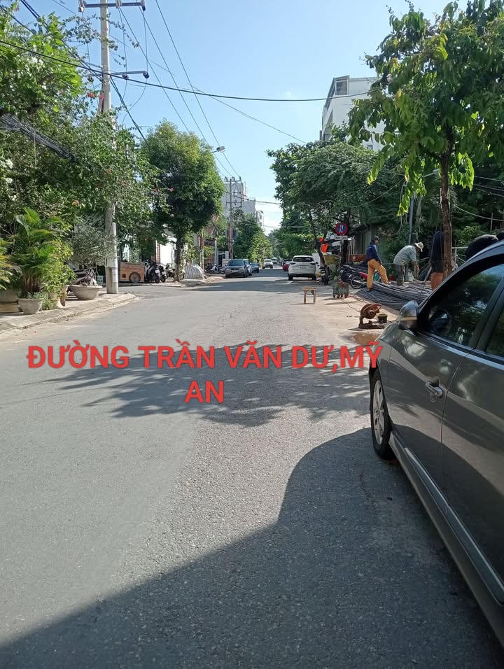 Đất lô góc mặt tiền Trần Văn Dư, Mỹ An, Đà Nẵng 155m² - Kinh doanh sầm uất!