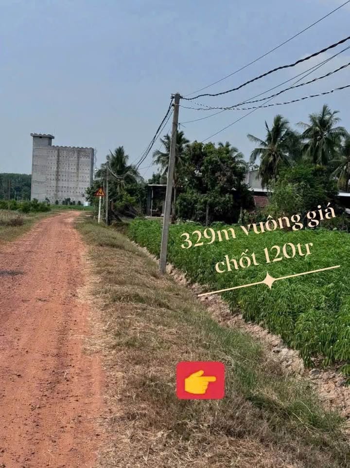 Đất nền An Bình Châu Thành 329m² giá 120 triệu - Lô duy nhất trong ngày!