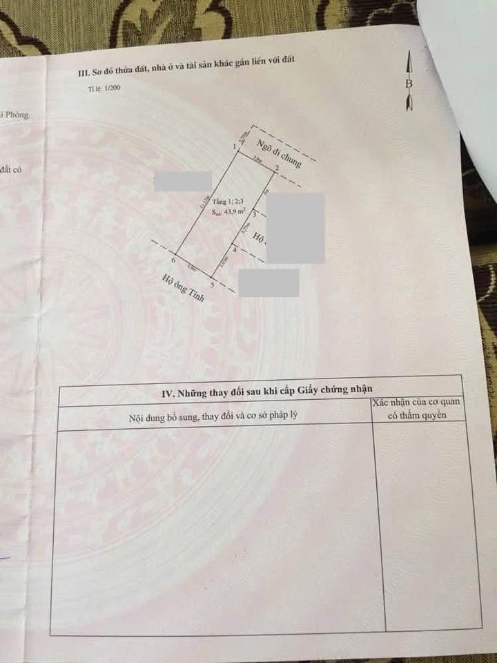 Nhà phố Lạch Tray, Ngô Quyền, Hải Phòng 44m² giá 2.55 tỷ - Cơ hội đầu tư tuyệt vời!