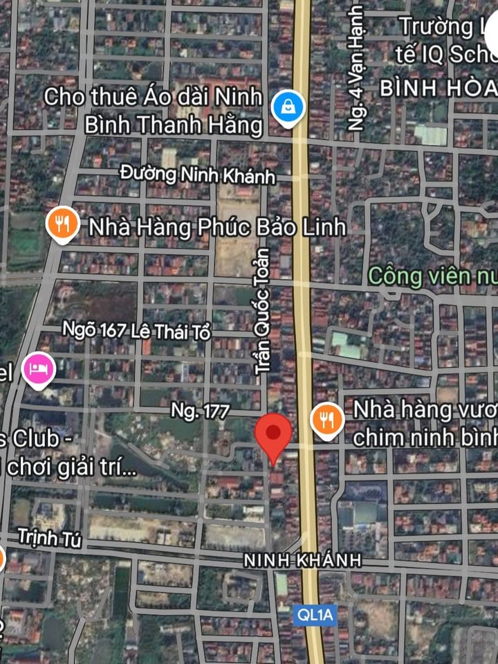 Bán đất mặt đường Trần Quốc Toản 250m² giá 16 tỷ - Cơ hội đầu tư sinh lời!