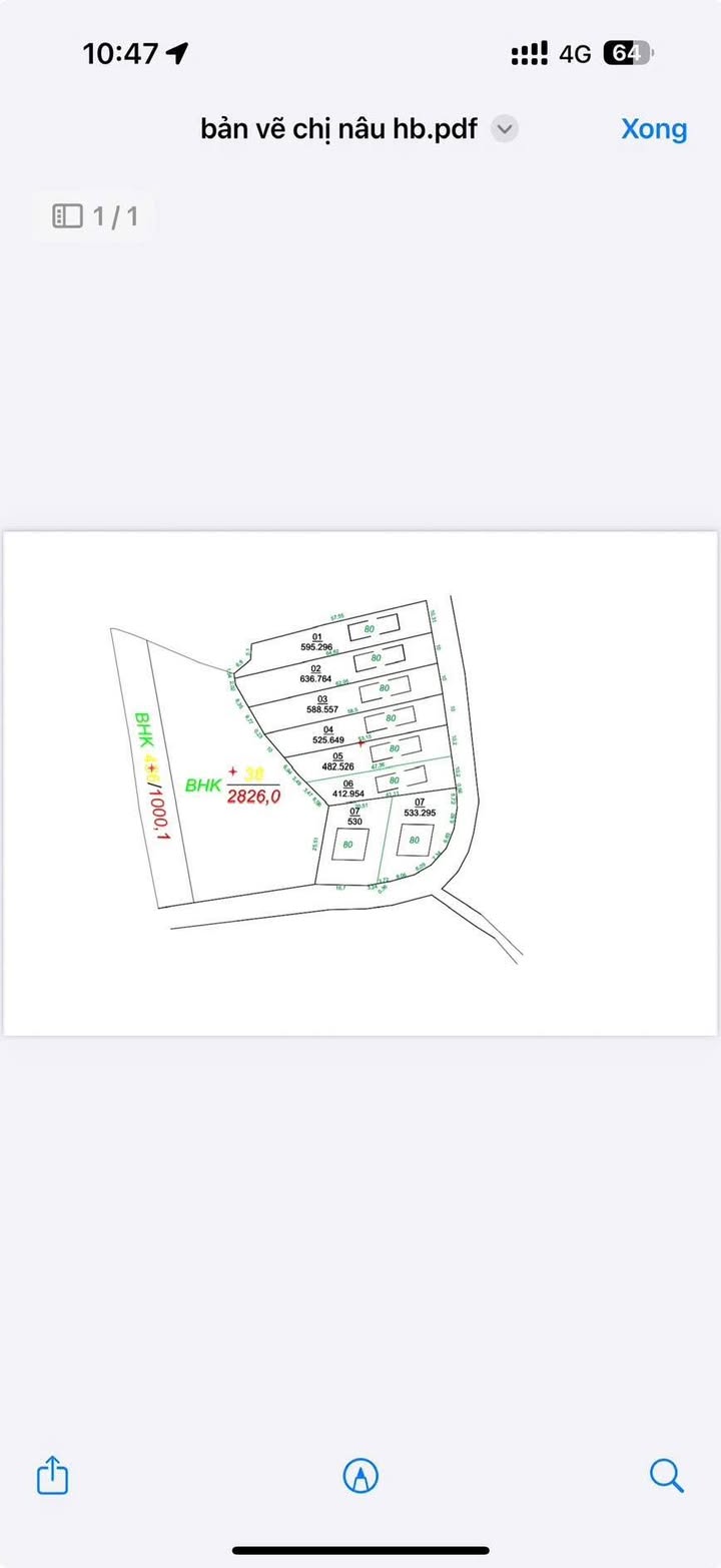 Đất nền chính chủ tại xã Hòa Hội, Xuyên Mộc, Bà Rịa - Vũng Tàu - Giá chỉ từ 1.1 tỷ