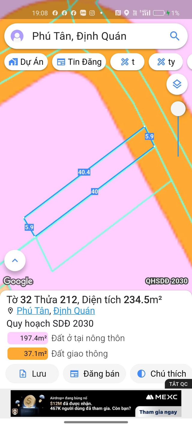 Nhà 236m² ấp 8 Phú Tân Định Quán chỉ 790 triệu - cơ hội đầu tư tuyệt vời!