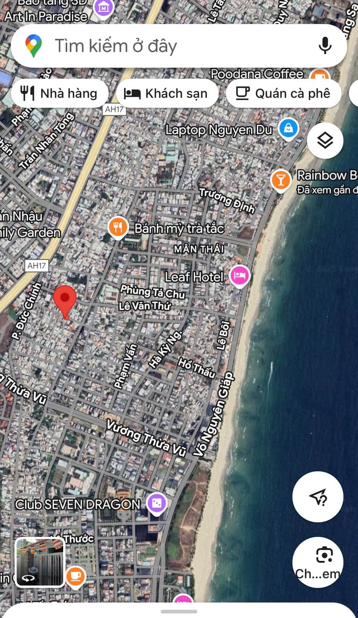 Đất nền biển Mân Thái, Sơn Trà Đà Nẵng 222m² giá 8.88 tỷ - Đầu tư sinh lời nhanh!