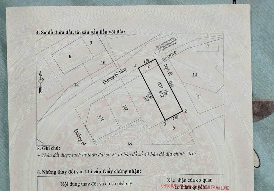 Đất nền Hạ Long 61m² giá 2 tỷ - Ô tô vào tận nơi!