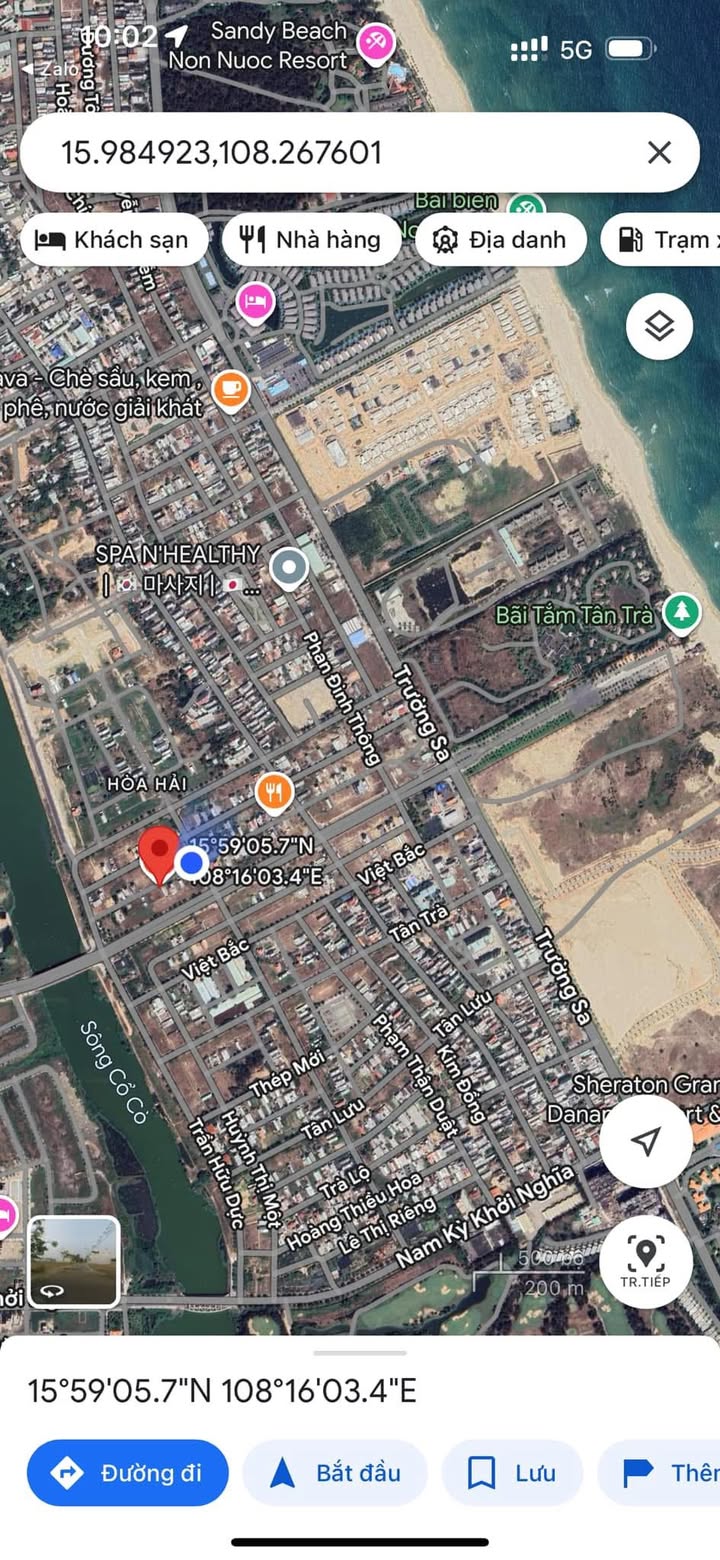 Đất nền Lý Văn Phức, Ngũ Hành Sơn 90m² giá 4.95 tỷ - Sát biển Tân Trà!