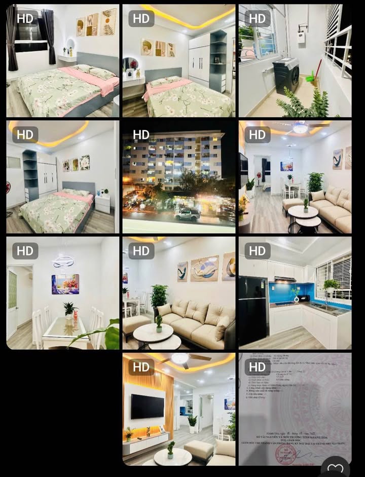 Căn hộ chung cư CT6 Vĩnh Điềm Trung 57m² giá 2.295 tỷ - Thiết kế hiện đại, nội thất đẹp!