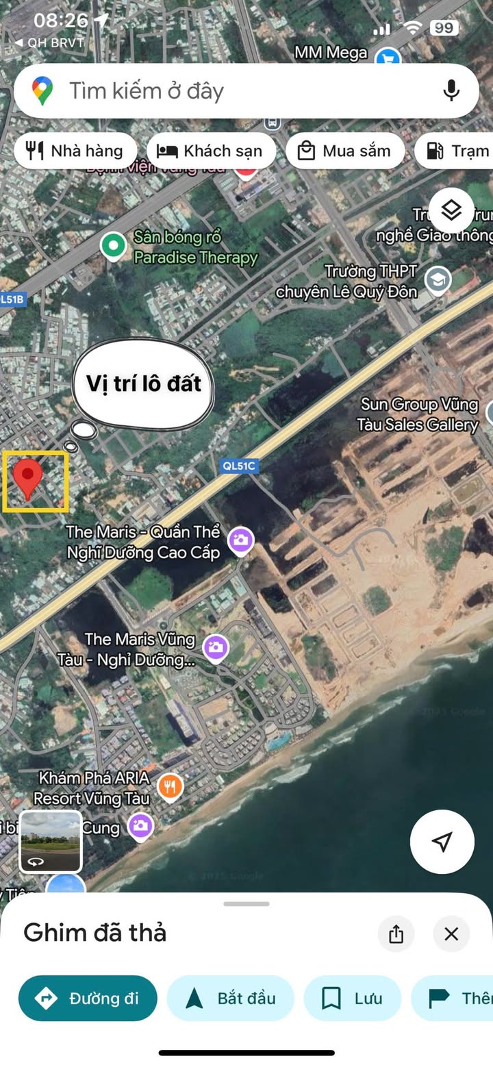 Đất tái định cư Rạch Dừa 1,65 hecta - Sổ đỏ, xây dựng tự do!