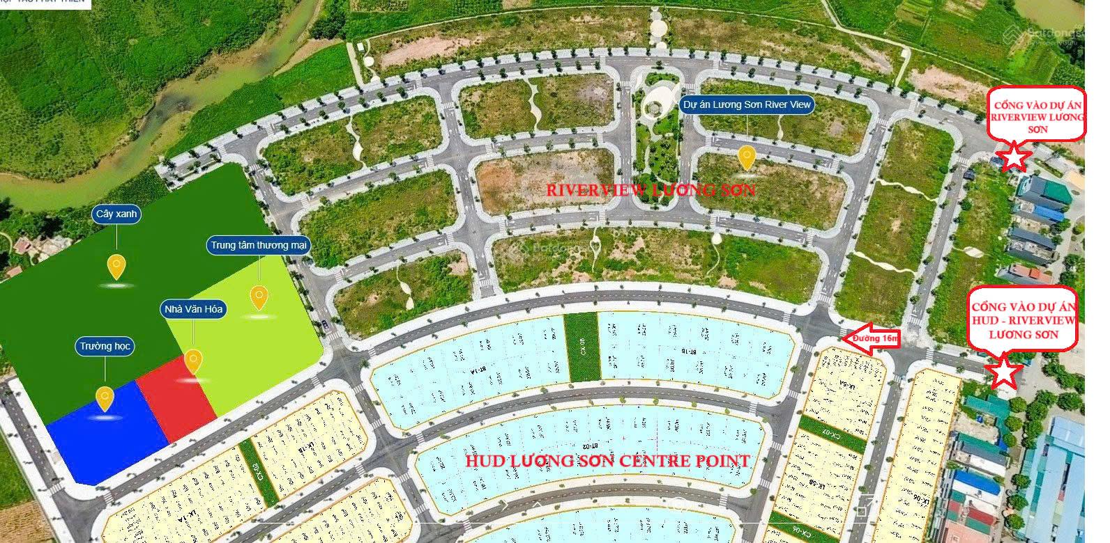 Đất nền biệt thự góc 2 mặt thoáng Lương Sơn 218,1m² - Giá 5.4525 tỷ - Tiềm năng tăng giá vượt trội!