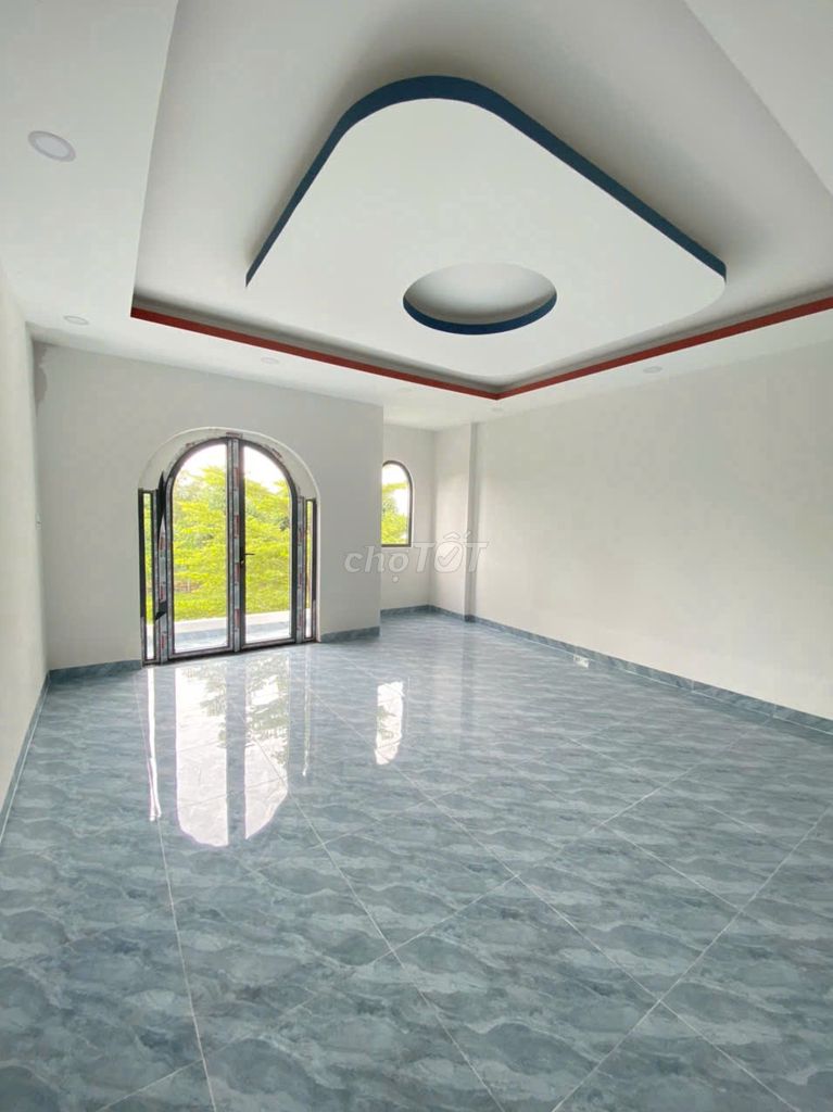 Bán Nhà Mới 1 Trệt 1 Lầu – Đức Hòa 100m² – Sổ Hồng Riêng