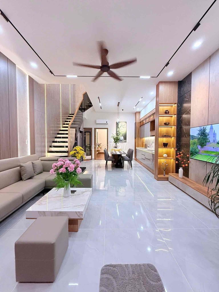 Nhà bán Đường Cách mạng tháng Tám, An Thạnh, Thuận An 60m² giá 1,39 tỷ - Sổ hồng riêng, hỗ trợ vay ngân hàng!