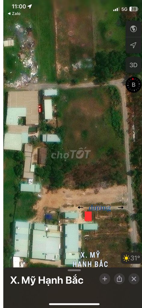 Đất nền đẹp 36m² tại Mỹ Hạnh, Đức Hòa – Giá chỉ 175 triệu!