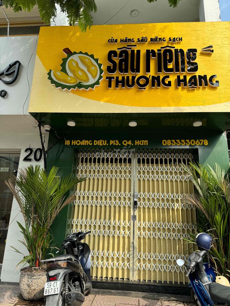 Cho thuê mặt bằng 18 Hoàng Diệu, Q.4 - Diện tích 50m², giá 20 triệu