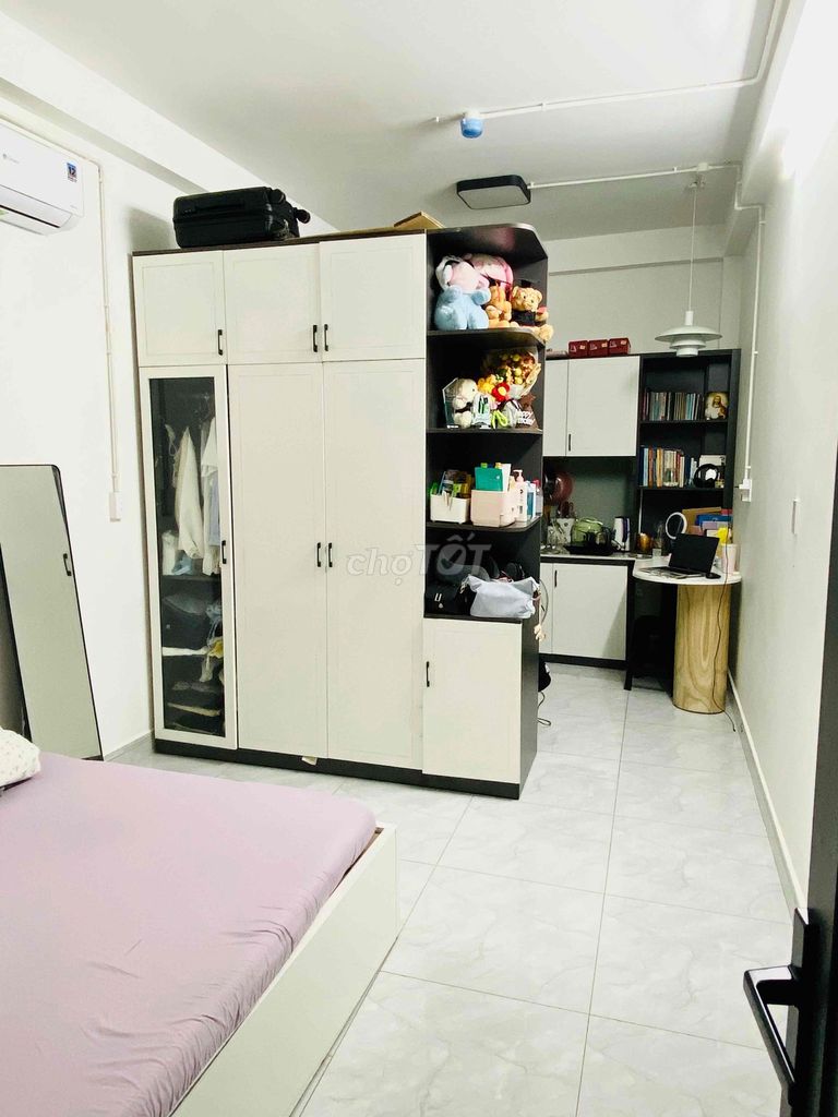 Phòng trọ đẹp 22m² tại CMT8, Q3 - Giá chỉ 6.2 triệu, đầy đủ nội thất!