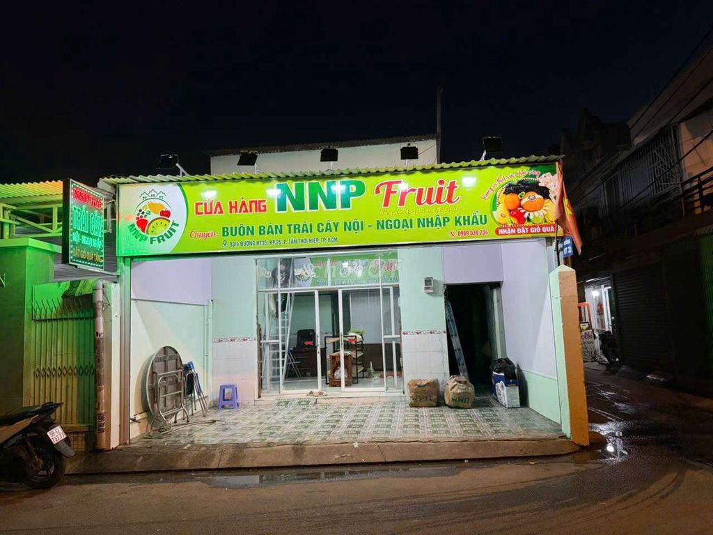 Sang nhượng cửa hàng trái cây Quận 12 - Diện tích 70m², giá 70 triệu