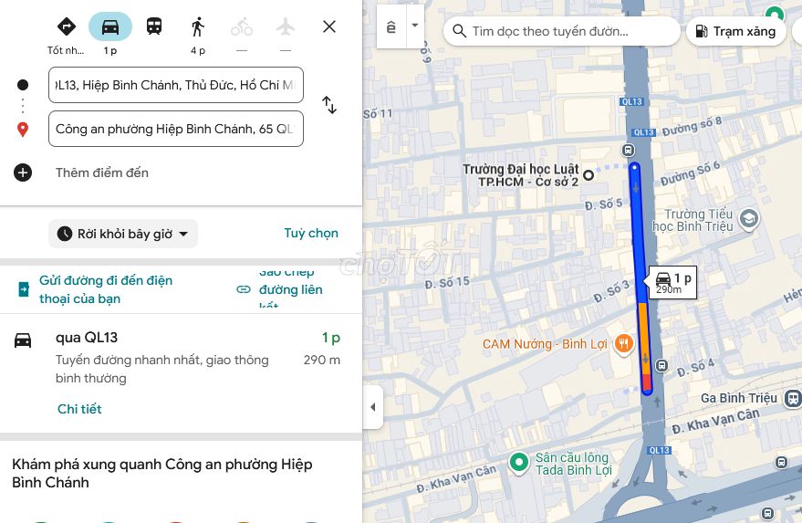 Phòng trọ sinh viên tại Hiệp Bình Chánh 20m² giá 1.8 triệu - Gần ĐH Luật chỉ 350m!